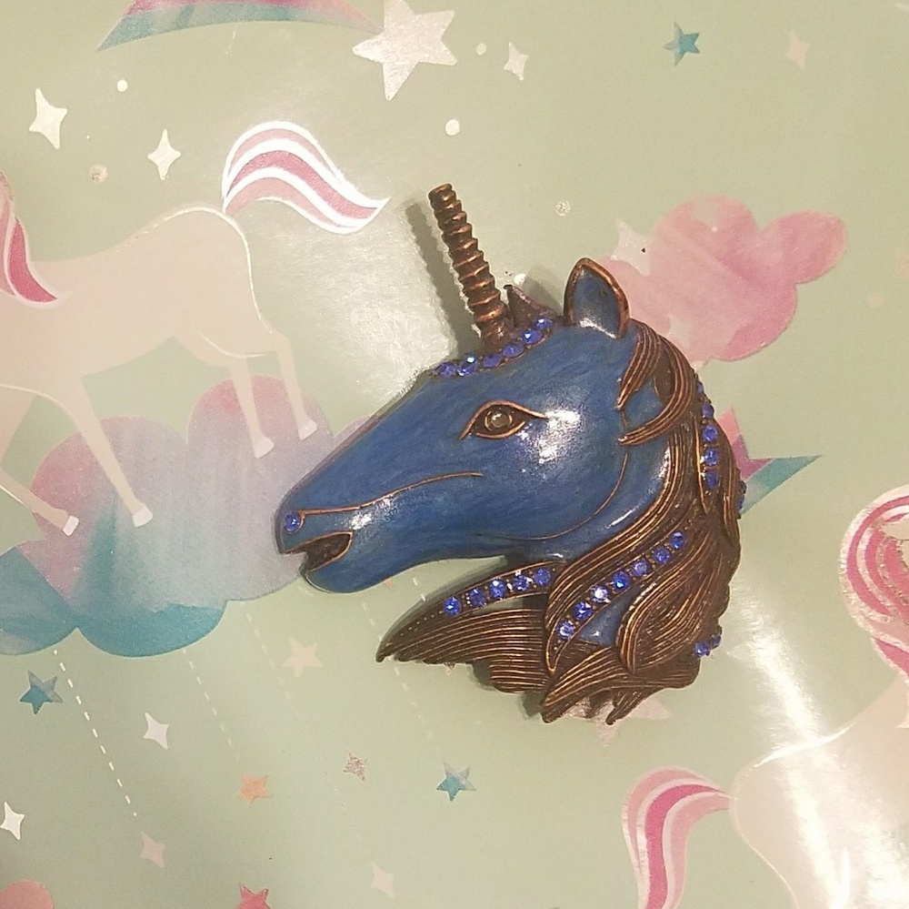 Unicorn Brooch